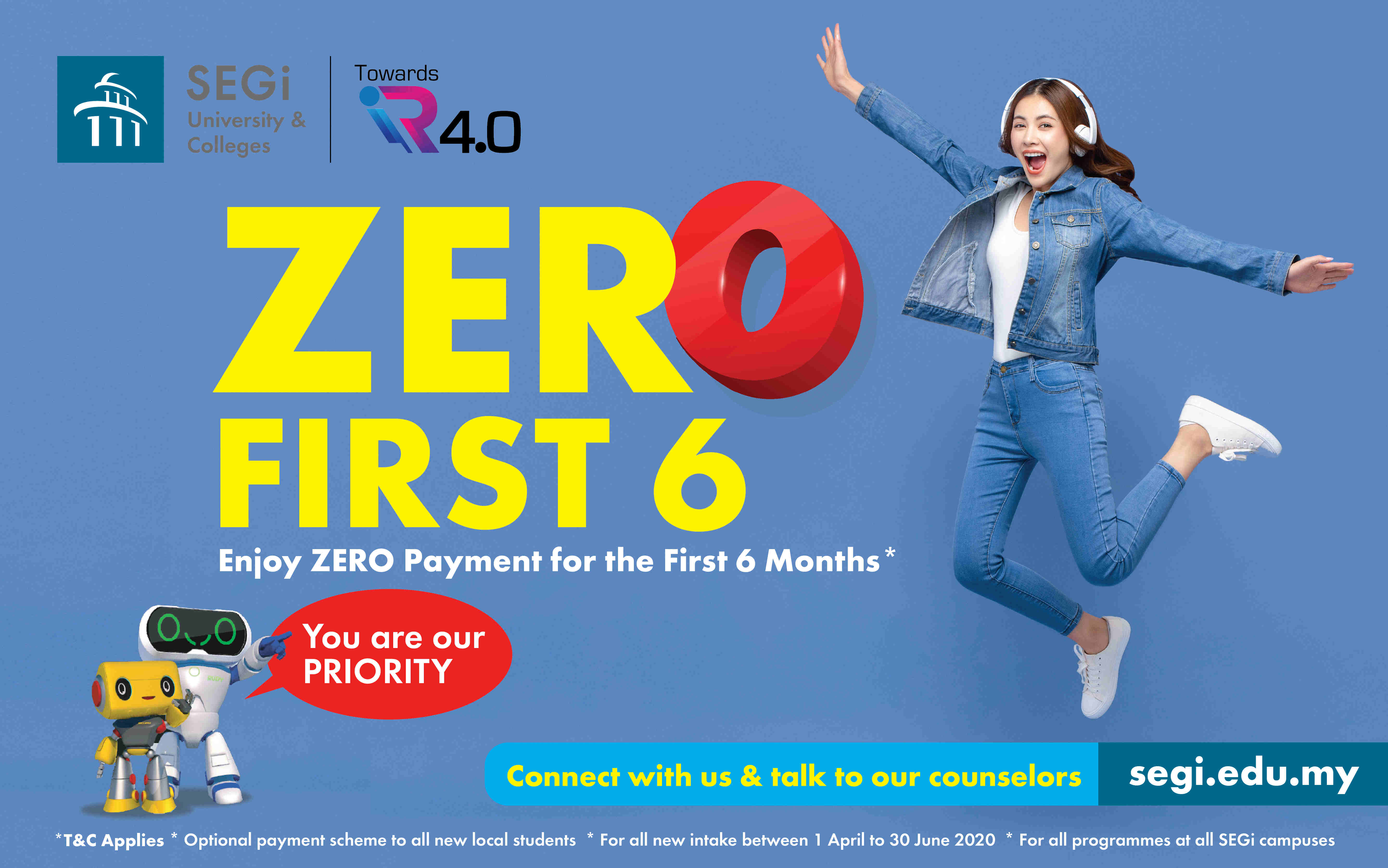 Zero First 6 campaign